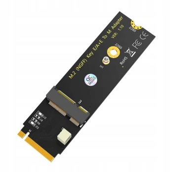 Adapter M.2 Ngff A E Key į M.2 Key M Ssd/wifi/bt