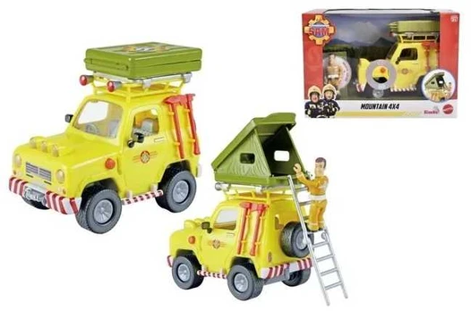 SIMBA Strażak Sam jeep 4x4 su namiotem 925-2653