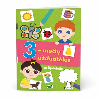 3-mečių užduotėlės su lipdukais