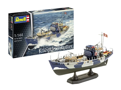 Plastic model Ship KFK Krieg sfischkutter 1/144