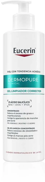 Eucerin DERMOPURE triple effect cleansing gel 400 ml