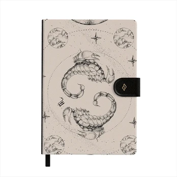 Scorpio - Notebook, A5 (14.8 x 21cm) / Grid / Nude