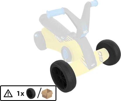 BERG GO² SparX Geltona - Front Wheel