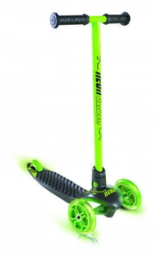 Triratis paspirtukas Yvolution Neon Glider, žalias