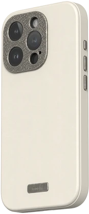 Dėklas Moshi Napa for iPhone 15 Pro - Eggnog Baltas