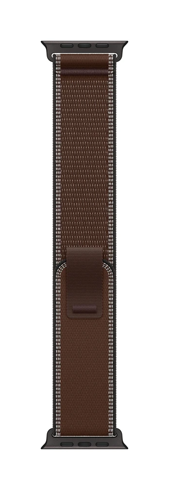 49mm Dark Umber Trail Loop - S/M - Black Titanium Finish