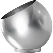 AYTM vazonas „Globe“, Ø 37 cm, sidabrinis, nerūdijantis plienas
