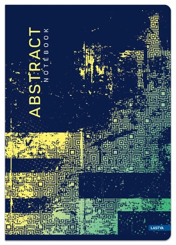 Sąsiuvinis A4 80lap. 70g ABSTRACT lang.
