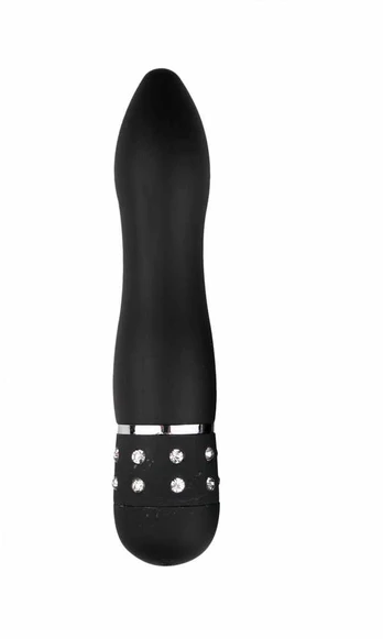 Love Diamond Juodas Intimate Device Textured Multi-Speed 13 cm