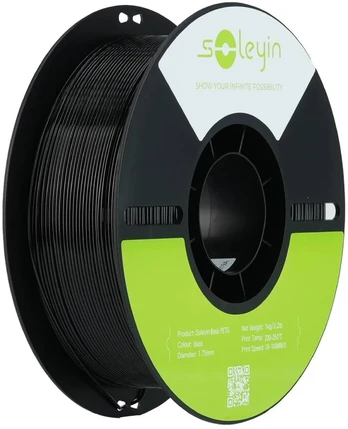 Gija Creality Soleyin Basic PETG 1.75mm 1kg – juoda