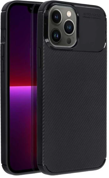 Dėklas Oem CARBON PREMIUM Case for IPHONE 13 Pro Max juodas