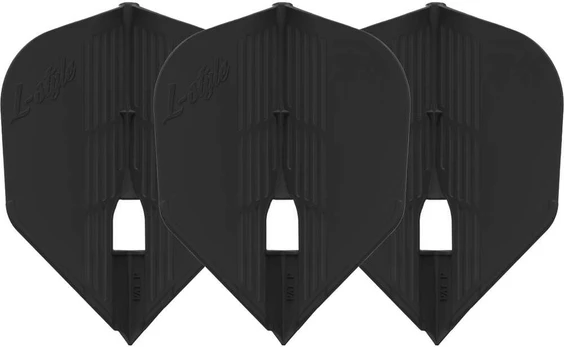 Sparneliai L-style L3KPRO KAMI Shape, juodi