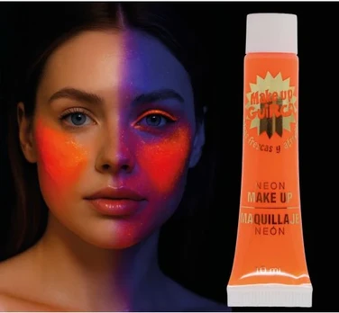 Fiesta Neon oranžinis UV make up, 10 ml