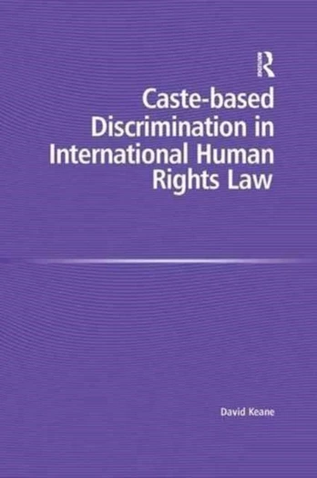 Caste-based Discrimination in International Human Rights Law