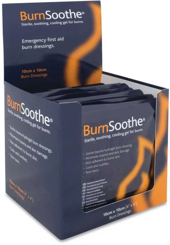 BurnSoothe NUDEGIMO GELINIS TVARSTIS 10cm x 10cm