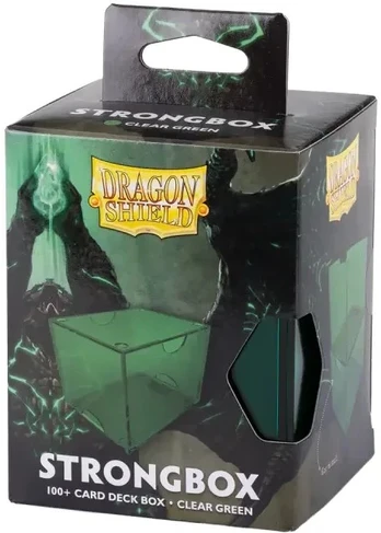 Dragon Shield Strongbox Box - Clear Žalias