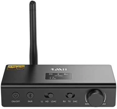 Zoweetek Bluetooth siųstuvas-imtuvas RX/TX su LDAC 1Mii DS700