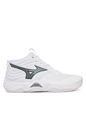 Mizuno Batai uždaroms aikštelėms Wave Momentum Elite Mid V1GA2517 Balta