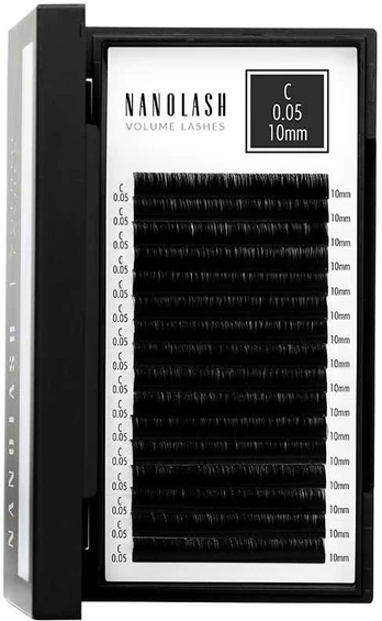 Nanolash VOLUME LASHES pestañas postizas 0.05 C #10 mm 1 u