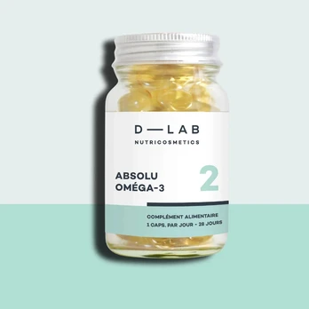 D-LAB Nutricosmetics – Omega maisto papildas „Absolu Omega-3“