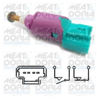Stabdžių žibinto jungiklis MEATDORIA 35090