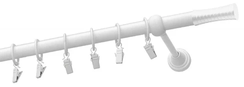 Karnizas Olimp Walec, 250 cm, Ø 19 mm, balta