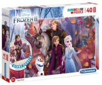 Dėlionė Clementoni Frozen 2, 40 d. kaina