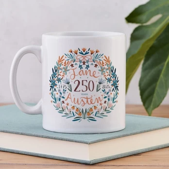 Jane Austen 250th Anniversary Mug