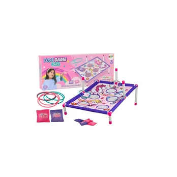 Lean Arcade Game Hoop Bag Throw 2in1 Unicorn Board