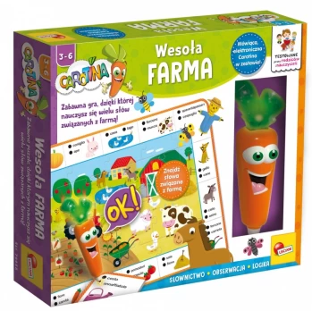 Dėlionė Lisciani Carotina Happy Farm, įvairių spalvų