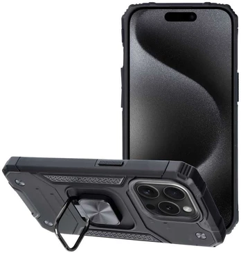Dėklas Oem NITRO Case for IPHONE 15 PRO juodas