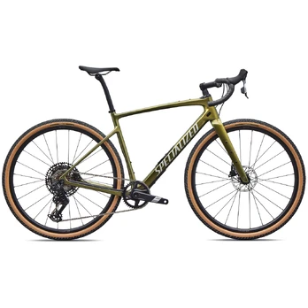 Specialized Diverge 4 Comp Carbon Gravel dviratis | Laurel Green Metallic - Dolomite Metallic, 52