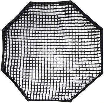 Caruba Matte Zilver Round Softbox 95cm