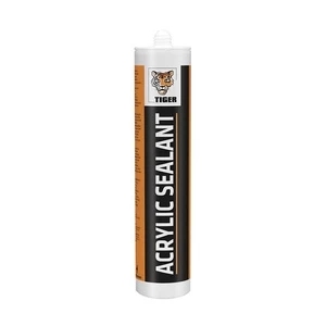 Akrilinis hermetikas Tiger, 0.28 l, balta