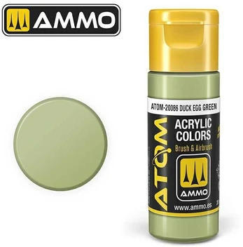 AMMO by MIG Jimenez AMMO MIG - ATOM Akriliniai dažai Duck Egg Žalias, 20ml, 20086