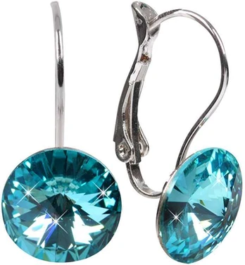 Levien Elegant Rivoli Light Turquoise auskarai