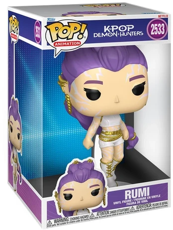 Funko POP figure Jumbo KPop Demon Hunters Rumi