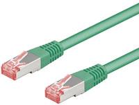 Goobay Patchcord S/FTP, Cat6, 0.5m, žalia