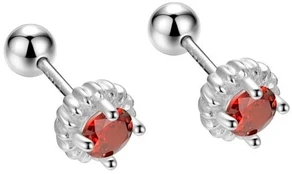 Helix auskarai Nova Raudona