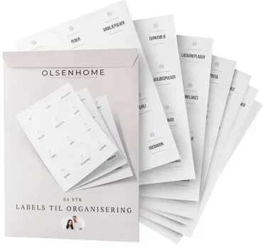 T-pack OlsenHome Etykiety do organizacji