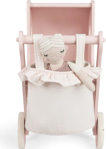 Smallstuff - Bag for stroller, rose gingham (74000-01)