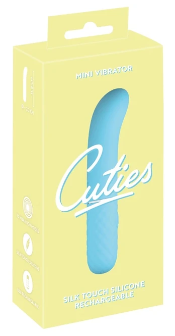 Cuties Mini Vibrator Blue 5.Ge Mini vibratorius