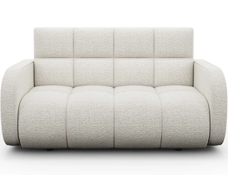 Deverio 3 seater, Modern, White
