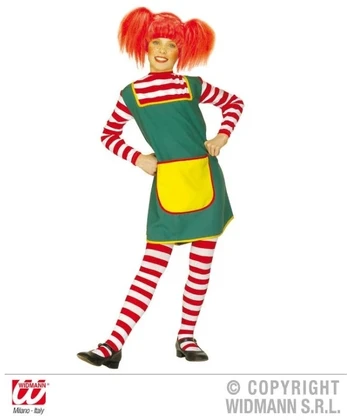 Widmann Pippi kostiumas mergaitėms