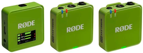 Rde Microphones Rode Wireless GO 3 langaton mikrofonijärjestelmä, vihreä