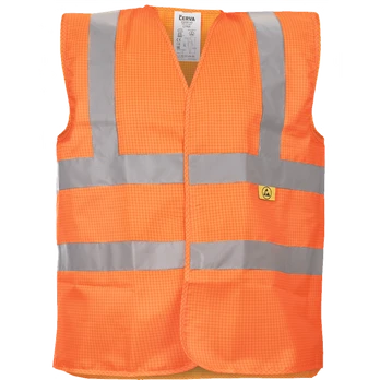 Liemenė vyrams Cerva Lynx ESD HV, oranžinė, XXL dydis