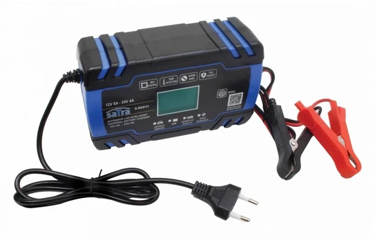 Pakrovėjas akumuliatoriui 8A 12V /4A 24V skaitmeninis