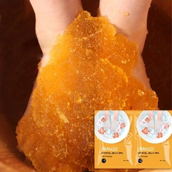 Pėdų SPA priemonių rinkinys, ORANŽINĖ 1vnt