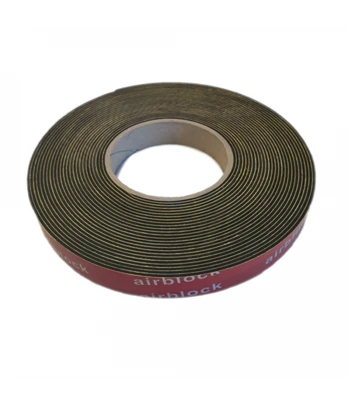 Profilis iš mikroporinės EPDM gumos 2x20x10000 mm