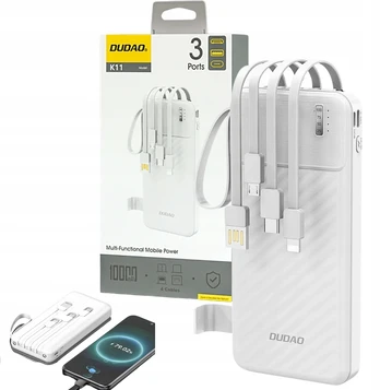 Išorinė baterija Dudao, 10 000 mAh
